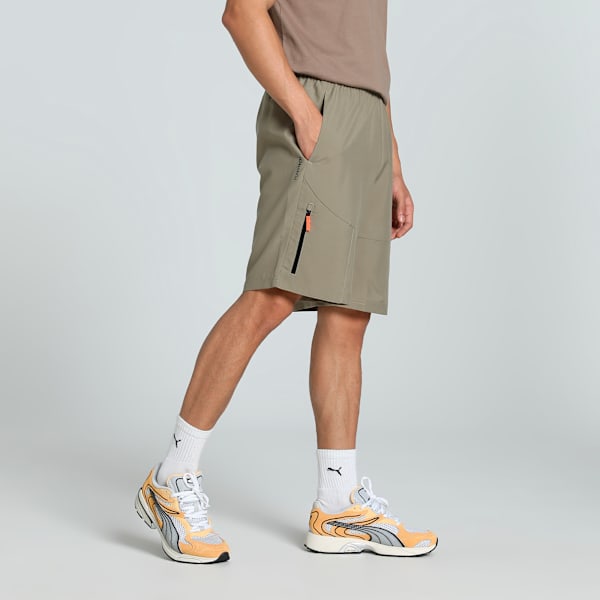 PUMATECH Men's 9" Woven Cargo Shorts, Velvet Moss, extralarge-IND